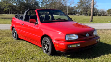 Volkswagen Cabrio GLS, 1998
