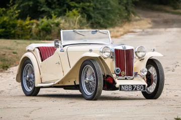 MG TC, 1949