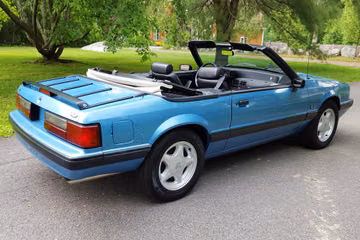 FORD MUSTANG LX CONVERTIBLE, 1991