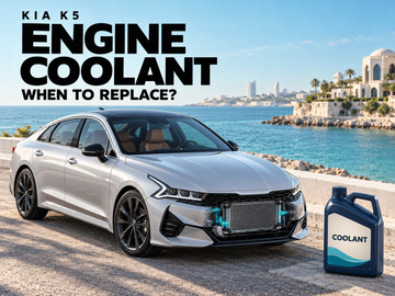 When to change the coolant in a Kia K5