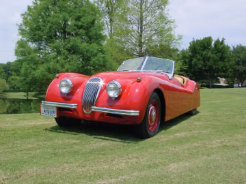 Jaguar XK 120 Roadster, 1954
