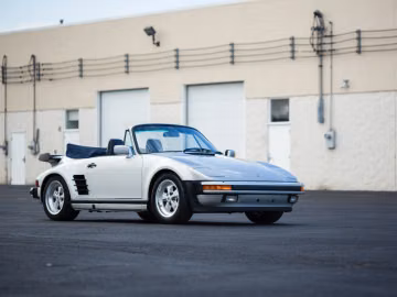 Porsche 911 Turbo 'Flat-Nose' Cabriolet, 1988