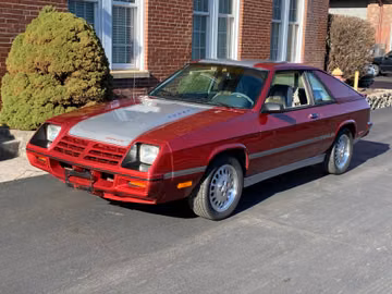 Dodge Shelby Charger, 1986