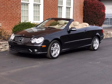 Mercedes-Benz CLK500 Convertible, 2004