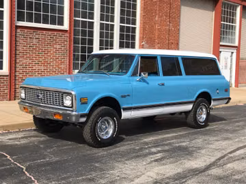 Chevrolet Suburban, 1972