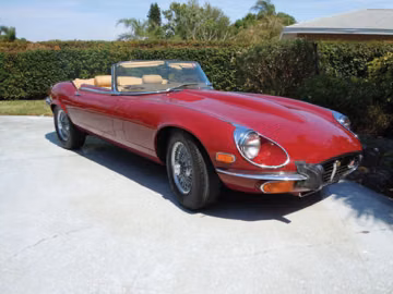 Jaguar E-Type Series 3 V-12 Roadster, 1973