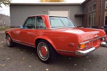MERCEDES-BENZ 250 SL CONVERTIBLE, 1968