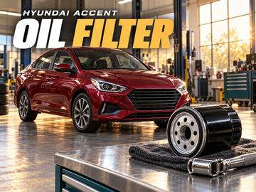 When to change the oil filter on a Hyundai Accent