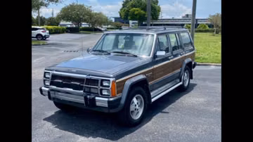 Jeep Cherokee Wagoneer Limited, 1989