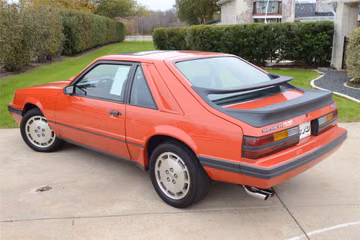 FORD MUSTANG SVO, 1985