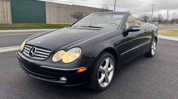 Mercedes-Benz CLK320 Convertible, 2005