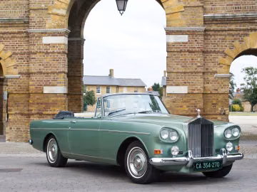 Rolls-Royce Silver Cloud III Drophead Coupé by Mulliner Park Ward, 1964