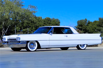 CADILLAC COUPE DE VILLE CUSTOM COUPE, 1963