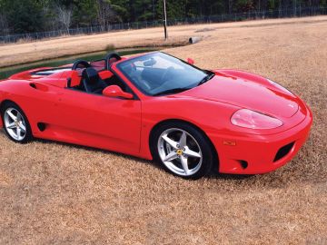 Ferrari 360 Spider, 2001