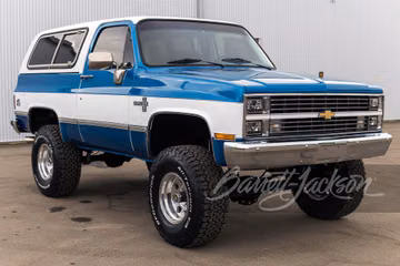 CHEVROLET K5 BLAZER CUSTOM SUV, 1984