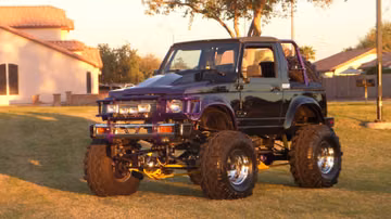 Suzuki Samurai Custom, 1988