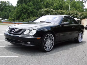 Mercedes-Benz CL600 AMG Sport, 2002