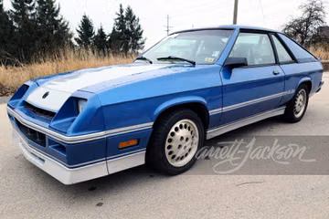 DODGE SHELBY CHARGER, 1983