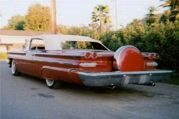 PONTIAC BONNEVILLE CUSTOM CONVERTIBLE, 1960