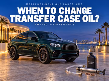 Mercedes-Benz GLE Coupe AMG When to Change Transfer Case Oil