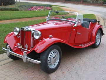 MG TD Convertible, 1950