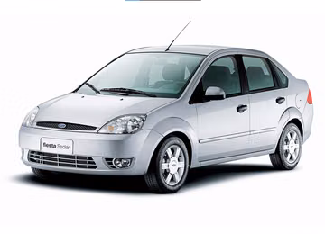 Ford Fiesta Sedan 1.6 (Mk V Zetec Rocam) specs
