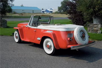 WILLYS JEEPSTER CONVERTIBLE, 1949
