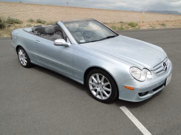 Mercedes-Benz CLK350 Convertible, 2007