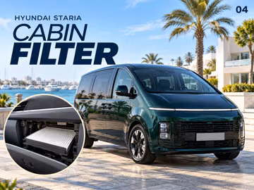 Hyundai Staria: when to replace the cabin air filter