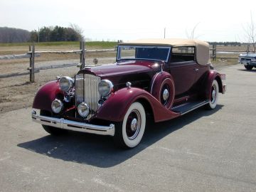 Packard 1104 Super Eight Convertible Victoria, 1934