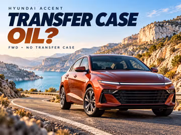 When to change transfer case oil in the Hyundai Accent