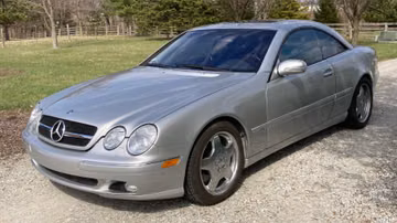 Mercedes-Benz CL600, 2001