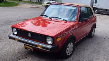 Volkswagen Cabriolet, 1987