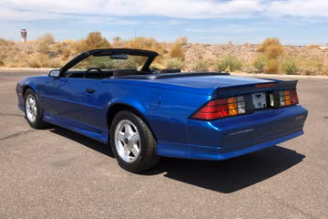 CHEVROLET CAMARO Z/28 CONVERTIBLE, 1991