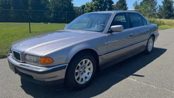 BMW 740iL Sedan, 2000