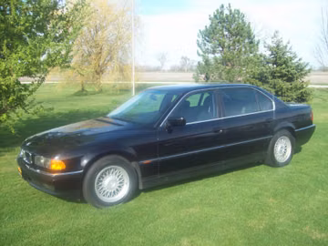 BMW 740il 4-Door Sedan, 1998