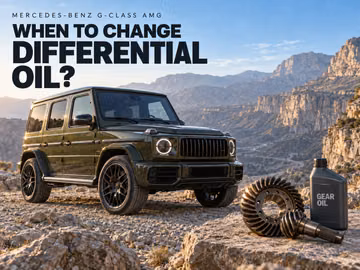 How Often Should You Change Differential Oil in a Mercedes-Benz G-Class AMG?