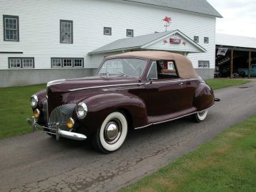 Lincoln Zephyr Convertible Coupe, 1940