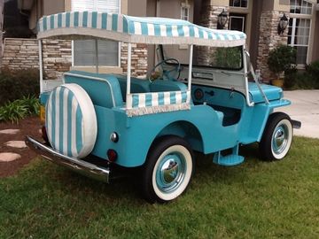 WILLYS CJ3A CUSTOM JEEP, 1960