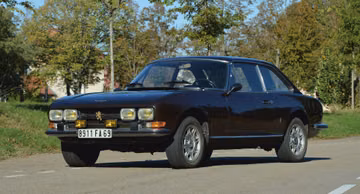 Peugeot 504 coupé, 1973
