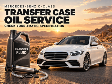 When to Change Mercedes-Benz C-Class Transfer Case Oil
