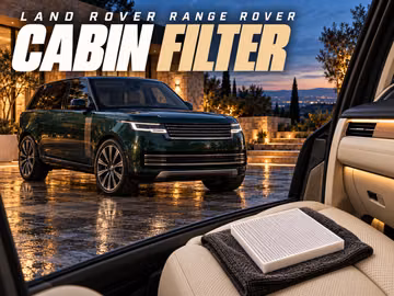 When to replace the Land Rover Range Rover cabin filter and check the climate system