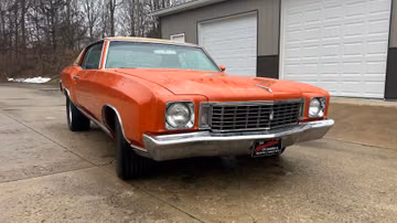 Chevrolet Monte Carlo Coupe, 1972