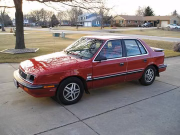 Plymouth Sundance Turbo (Pre-Facelift) specs