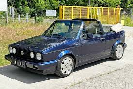 VW Golf Cabriolet 1.8 (Mk I) specs