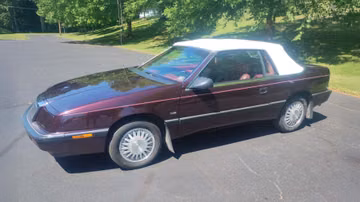 Chrysler LeBaron LX Convertible, 1992
