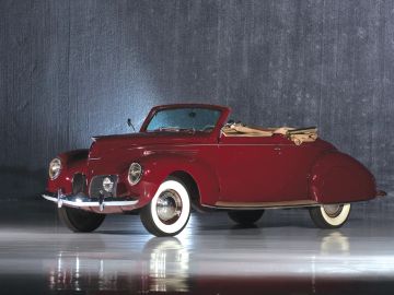 Lincoln Zephyr Convertible Coupe, 1938