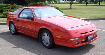Dodge Shelby Daytona IROC, 1991
