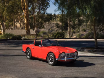 Triumph TR4 'Surrey Top', 1963