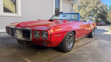 Pontiac Firebird Convertible, 1969